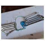 Lot of (11) Assorted Combination Wrenches