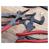Lot of (4) Assorted Specialty Pliers