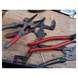 Lot of (4) Assorted Specialty Pliers