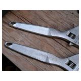 Lot of (2) Adjustable Specialty Wrenches