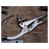 Lot of (4) Assorted Locking Pliers