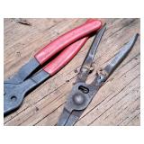 Lot of (2) O-Ring Pliers
