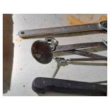 Lot of (1 Can) Assorted Hand Tools - Mirror, Wrenches, Knife, Tweezers