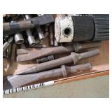 Assorted Bits - Screws, Nuts, Chisels