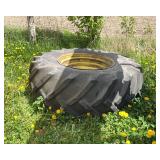 18.4 x 26 combine or Tractor Tire & Rim