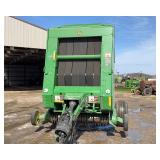 John Deere 467 4x6 Round Baler With Net Wrap