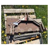 Skid steer to 3 point Conversion Plate