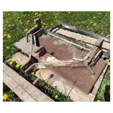 Skid steer to 3 point Conversion Plate