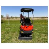 AGT Mini Excavator QK18K-C with Powered Thumb