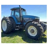 Ford 8770 Tractor, Front Wheel Assist