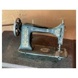 Antique Windsor B Sewing Machine and Cabinet
