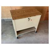 Security Locking Rolling Filing Cabinet