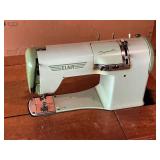 Elna Supermatic Sewing Machine and Cabinet