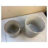 3 Gallon Western Stoneware Crock Plus 1Gallon unmarked