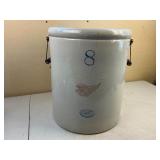 8 Gallon Red Wing Crock with Handles