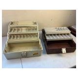 Two Plano Empty Fishing Tackle Boxes