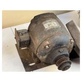 Antique Bench Grinder and Grinding Wheels