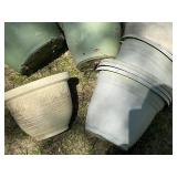 Plastic Planter Lot