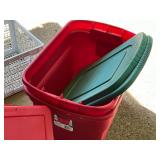 Plastic Storage Container Lot