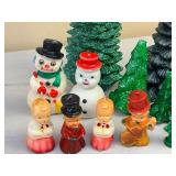 Vintage Christmas Candle Lot