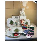 Misc. Christmas Home Décor and Serving Plates