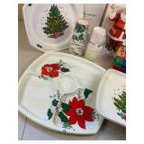 Misc. Christmas Home Décor and Serving Plates