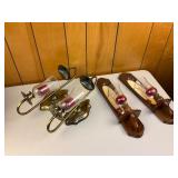 Two Pair of Vintage Candle Wall Sconces