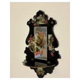 Antique Victorian Mirror and Shelf