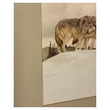 Timber Wolves Print by Martin Glen Loates