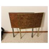 Two Vintage TV Tray