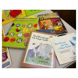 Children Books and Wood Puzzles