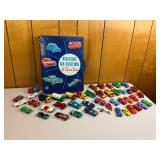 Hot Wheels, Matchbox & Tootsietoy Toy Cars with Carrying Case Lot