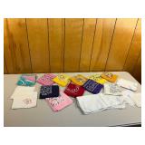 Vintage Handkerchief Bandana Lot