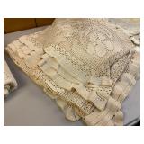 Vintage Lace Tablecloth Lot