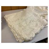 Vintage Lace Tablecloth Lot
