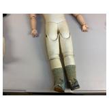 Antique German JDK & Bisque Porcelain Dolls with Clothes