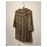 Albrechts Mink Fur Coat and Matching Hat