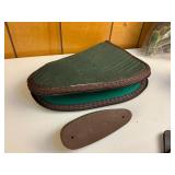 Vintage Gun Holster Ammo and Buck Knife Belt Hunting Lot