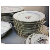 Vintage Noritake China Dinner Service Set