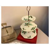 Two & Three Tier Serving Plates plus Large Platter