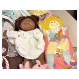 Vintage Cabbage Patch Kid and Other Plush Lot
