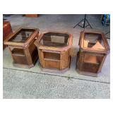 Set of Three End Tables