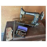 Antique Windsor B Sewing Machine and Cabinet