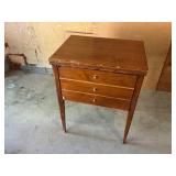 Elna Supermatic Sewing Machine and Cabinet