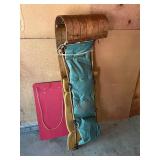 Wood Toboggan Sled