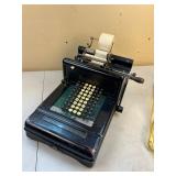 Antique Burroughs Adding Machine