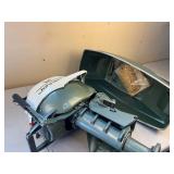 Vintage 1967 Johnson Seahorse 3hp Folding Outboard Motor with Carring case