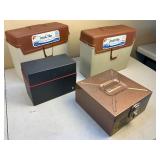 Filing & Security Box Lot