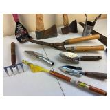 Misc. Garden Tools and Axe Lot