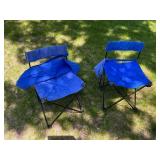 Two Portable Camping Chairs